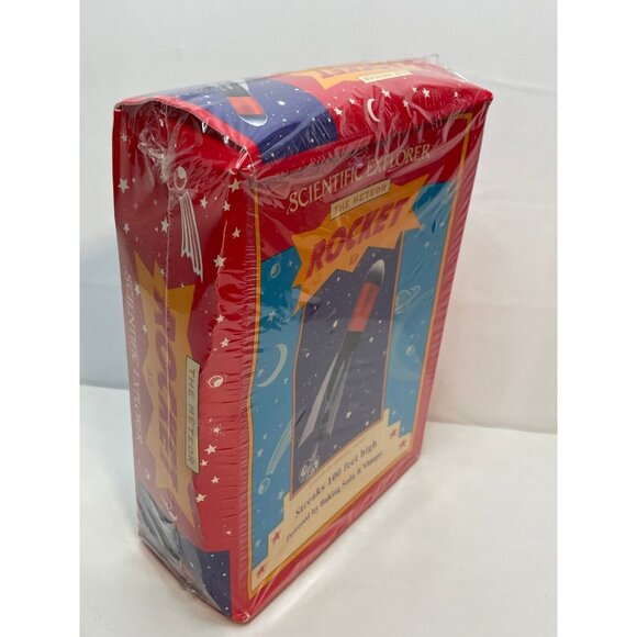 Scientific Explorer Meteor Rocket Kit Science 17" Long Build & Blast 100' High - Picture 4 of 4